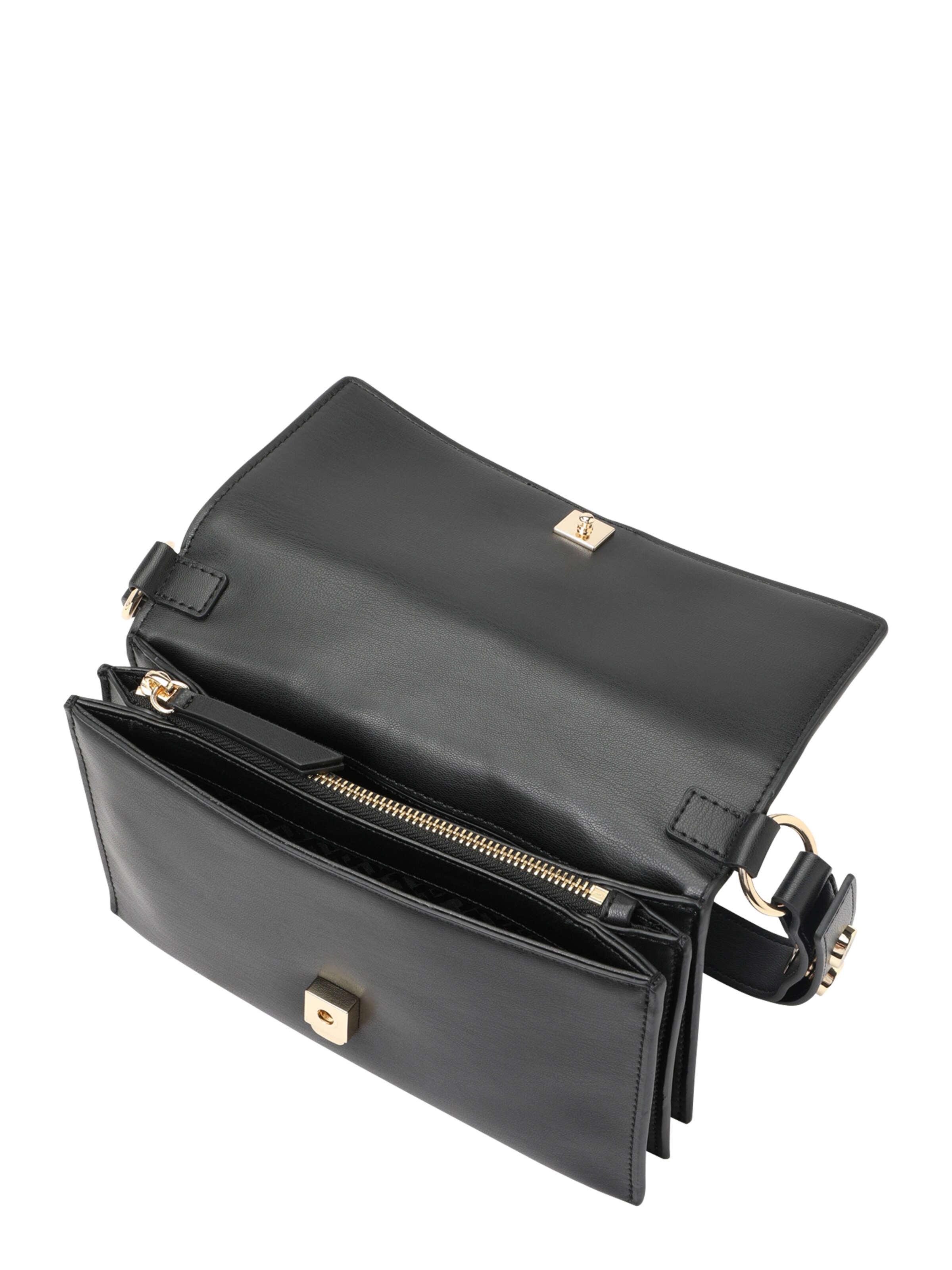 TOMMY HILFIGER Válltáskák 'HERITAGE' - fekete