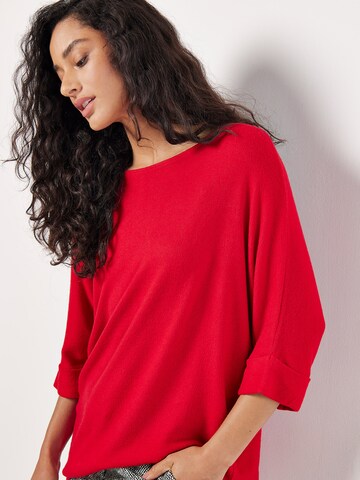 Tunique ' ' Apricot en rouge