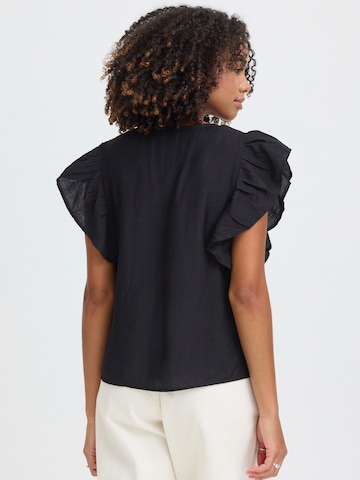 Camicia da donna 'IHHETTA' di ICHI in nero