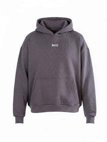 Pull-over 'Heavy' Be52 en gris : devant