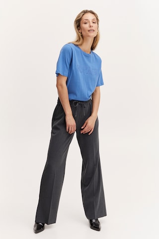 b.young Wide leg Broek in Grijs