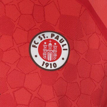 Maglia trikot di FC St. Pauli in rosso