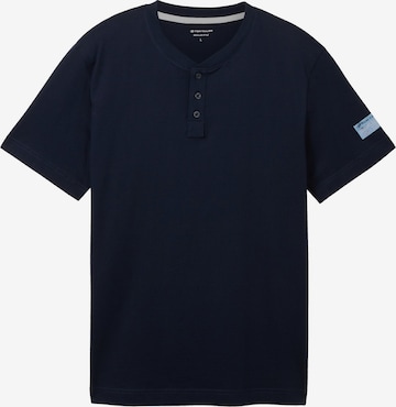 T-Shirt TOM TAILOR en bleu : devant