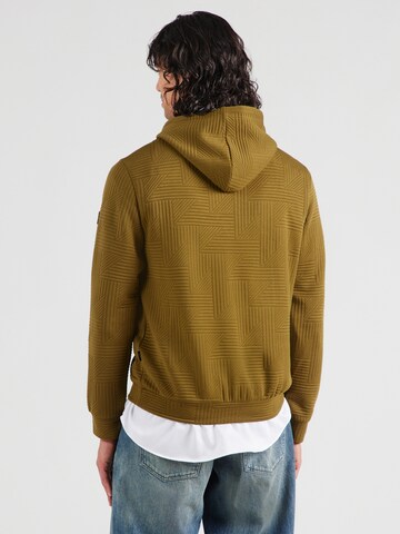 Bluză de molton 'Huntsville' de la INDICODE JEANS pe verde