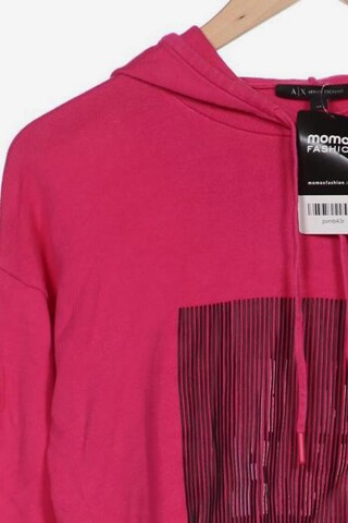 ARMANI EXCHANGE Sweatshirt & Zip-Up Hoodie in XS in Pink