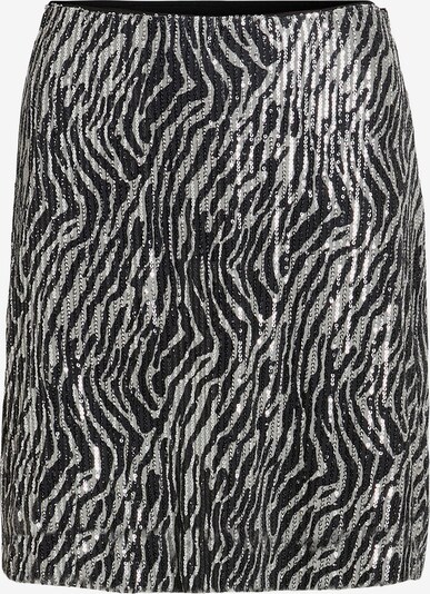 VILA Spódnica 'Vavi' w kolorze czarny / srebrnym, Podgląd produktu