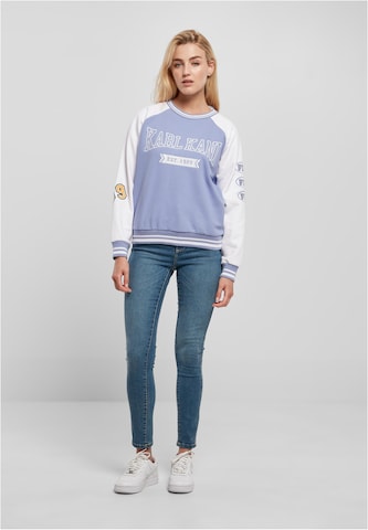 Karl Kani Sweatshirt in Lila