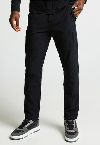 Alessandro Zavetti - regular Pantalón 'Saverio' en negro: frente