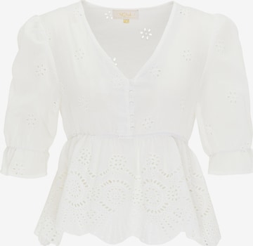 usha FESTIVAL Blouse in White: front