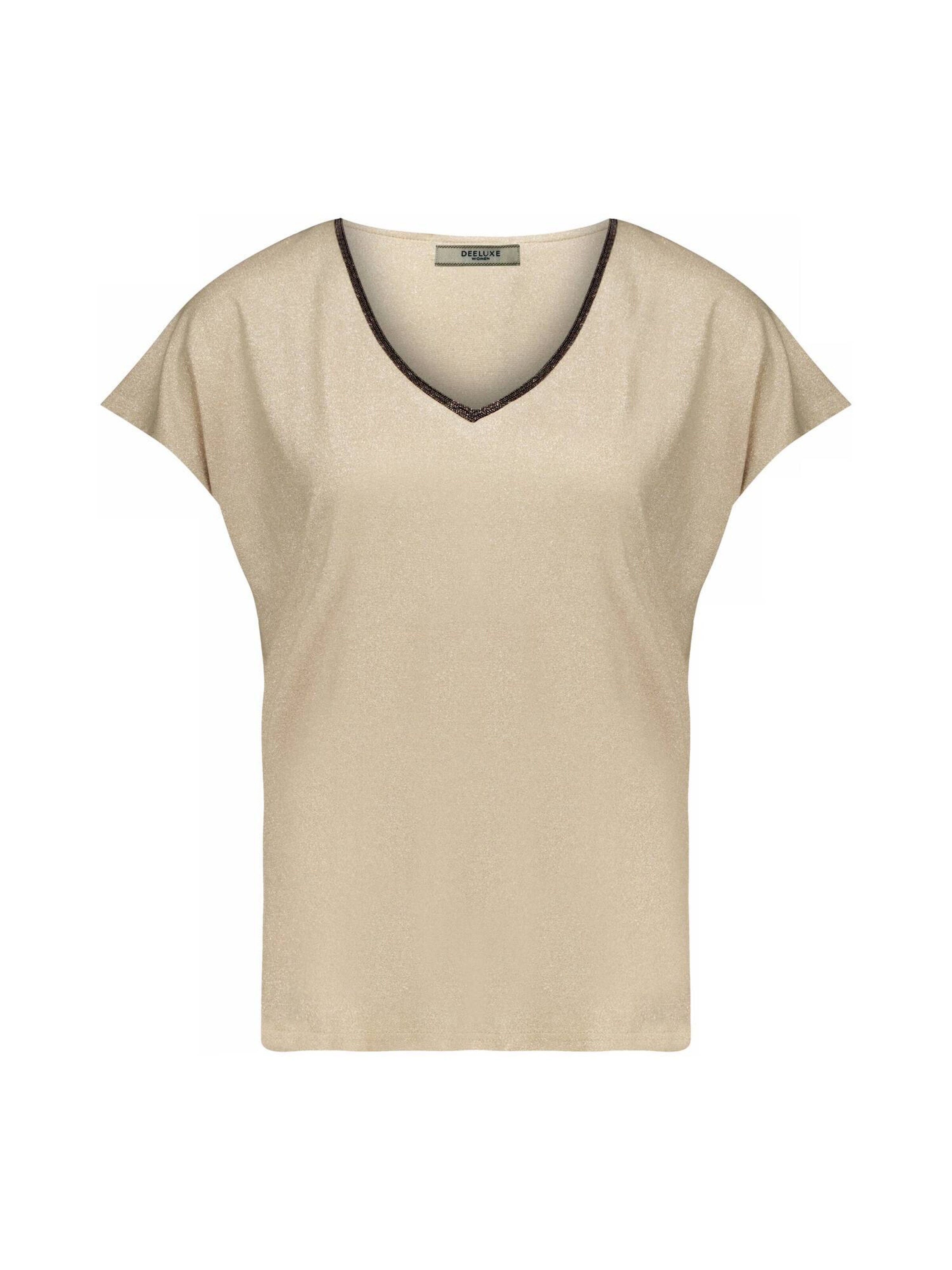 Deeluxe Shirt 'JOSSY' in Beige: front