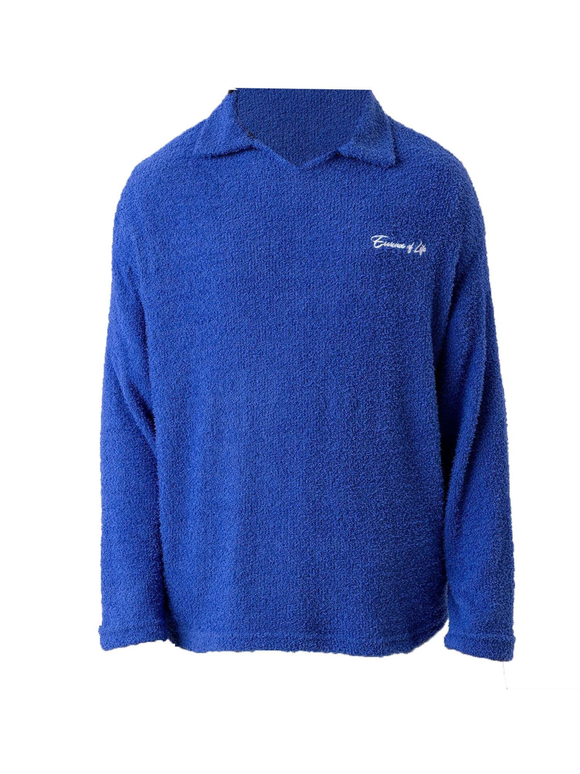 Dandalo Svetr – modrá: přední strana