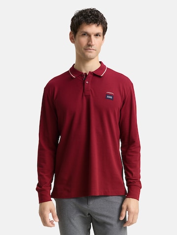 TOM TAILOR Shirt in Red: front