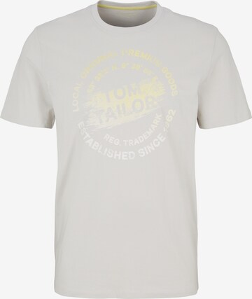T-Shirt TOM TAILOR en gris : devant