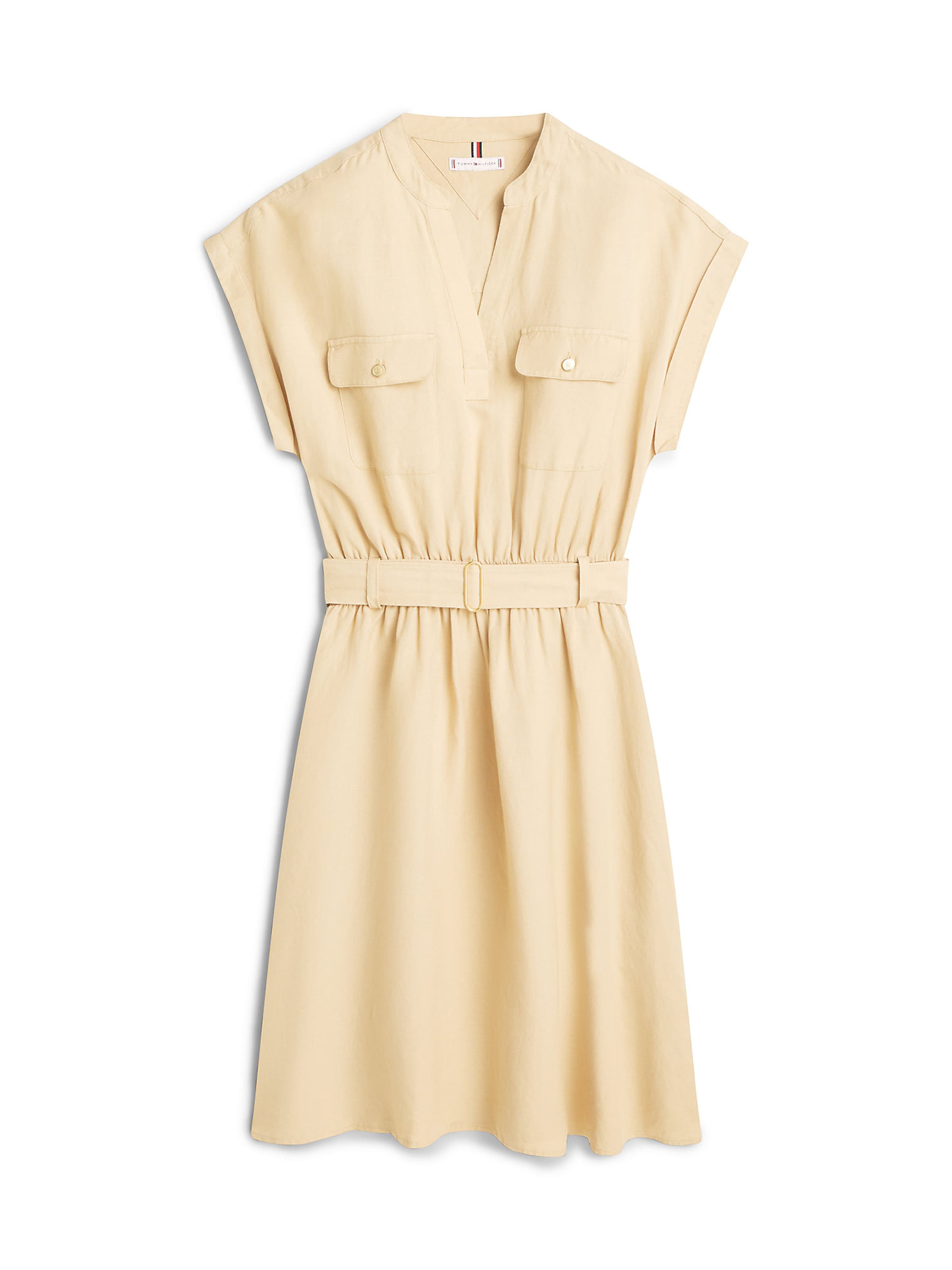 TOMMY HILFIGER Kleid in Beige: Vorderseite