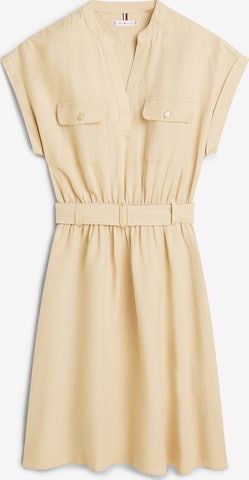 Robe TOMMY HILFIGER en beige : devant