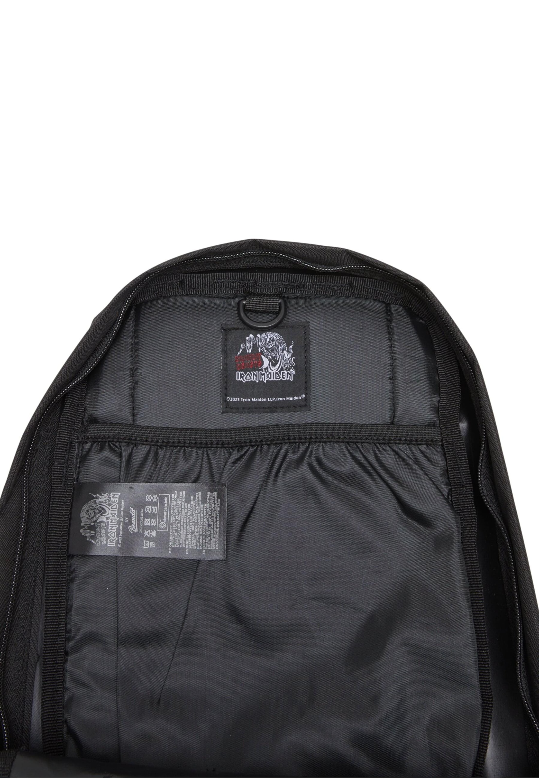 Brandit - Mochila 'Iron Maiden' en negro