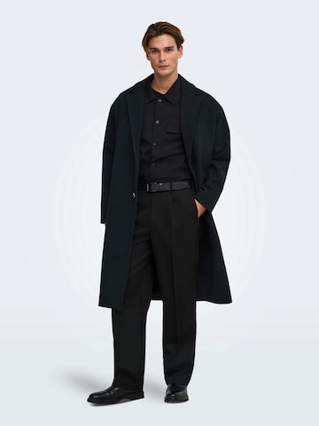 Only & Sons Mantel 'ONSSTANLEY' in Schwarz