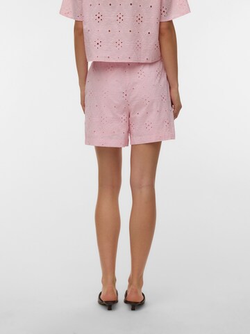 VERO MODA Regular Broek 'VMEliza' in Roze