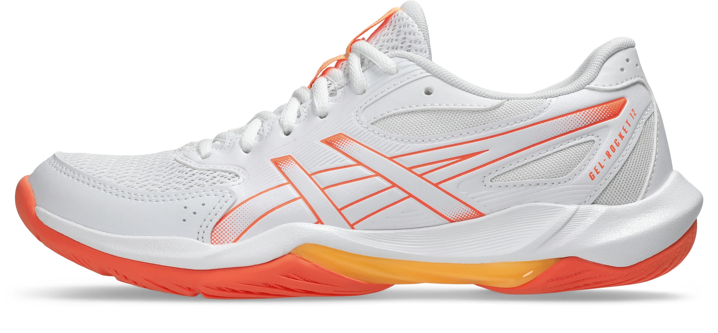 ASICS Athletic Shoes in White: front