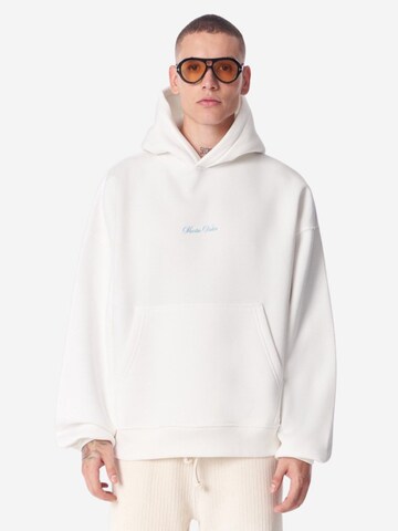 MARTIN VALEN Sports sweatshirt in White: front