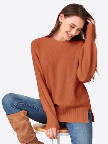 Imily Bela Pullover i orange