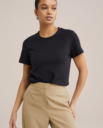 WE Fashion Футболка в Черный: спереди