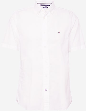 Regular fit Camicia di TOMMY HILFIGER in bianco: frontale