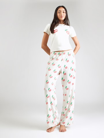 Juicy Couture - Pijama en blanco: frente