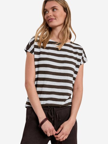 STREET ONE Shirt in Brown: front