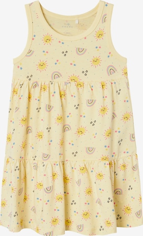 Robe 'VIGGA SPENCER' NAME IT en jaune : devant