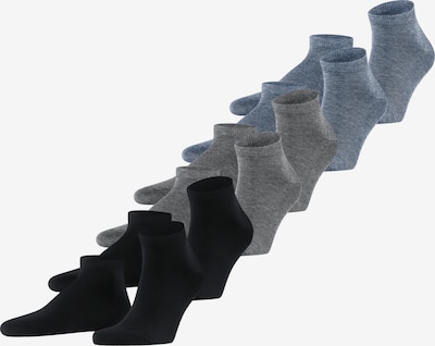 FALKE Sukat 'Happy' värissä opaali / meleerattu harmaa / musta, Tuotenäkymä