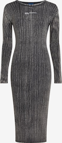 KARL LAGERFELD JEANS Рокля в черно: отпред