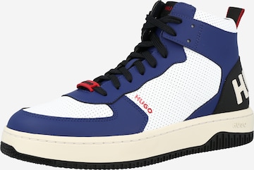 HUGO Red - Zapatillas deportivas altas 'Kilian Hito'' en azul: frente