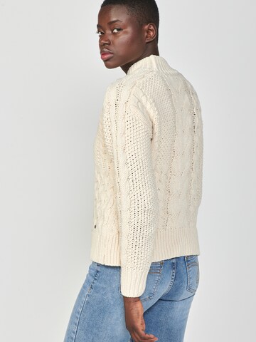 Pull-over KOROSHI en blanc