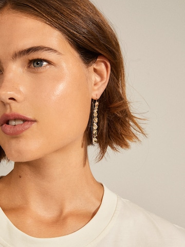 Pilgrim Earrings in Gold: front