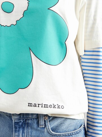 Marimekko - Camiseta 'JAKSO' en blanco