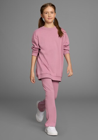 H.I.S EM Boot cut Pants in Pink