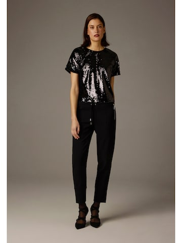 MORE & MORE Regular Hose in Schwarz