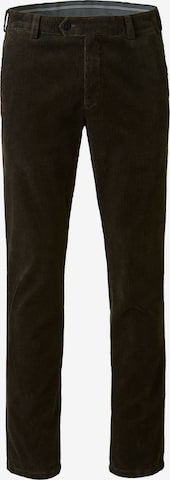 MEYER Chino trousers in Brown: front