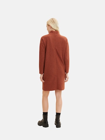 TOM TAILOR Knitted dress in Red