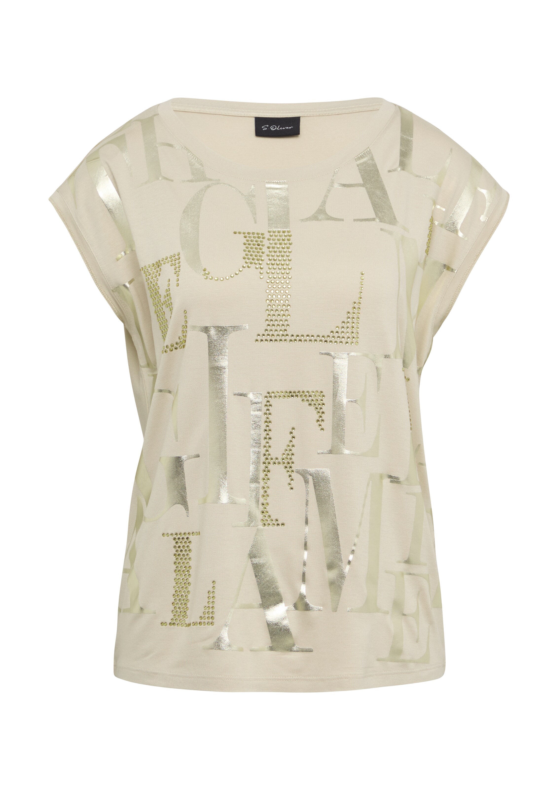 s.Oliver BLACK LABEL Särk, värv beež: eest vaates