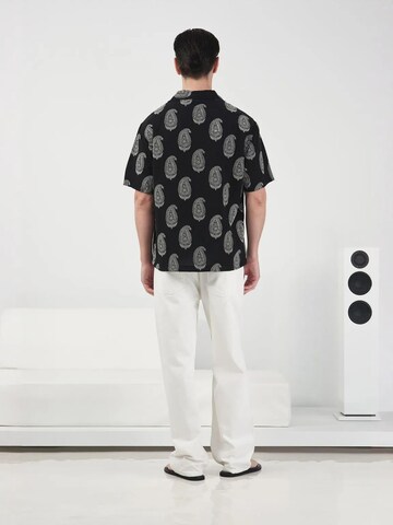 Giesto - Regular Fit Camisa em preto