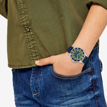 s.Oliver Analog Watch in Blue: front