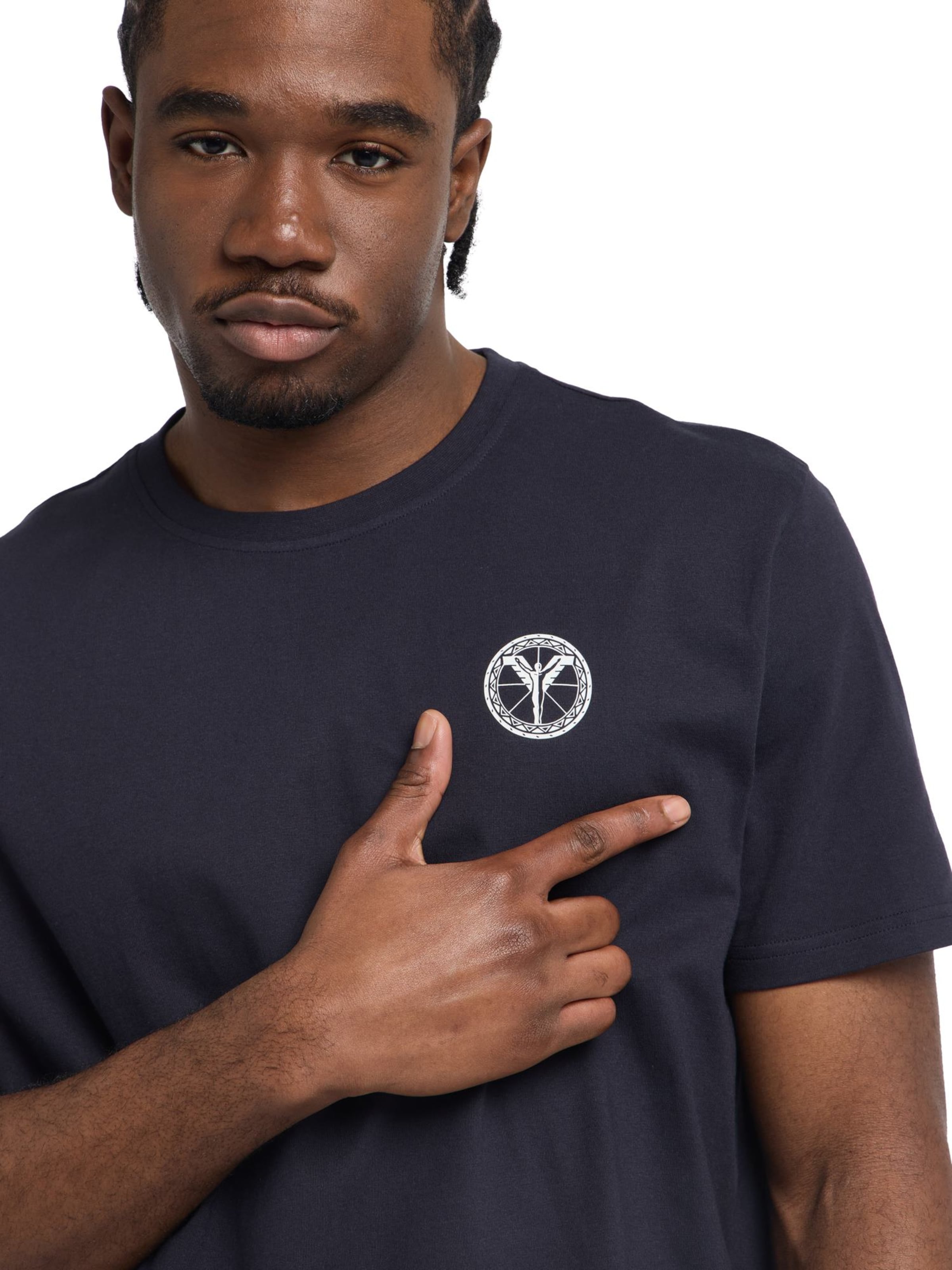 Carlo Colucci Shirt 'Demitri' in Blue