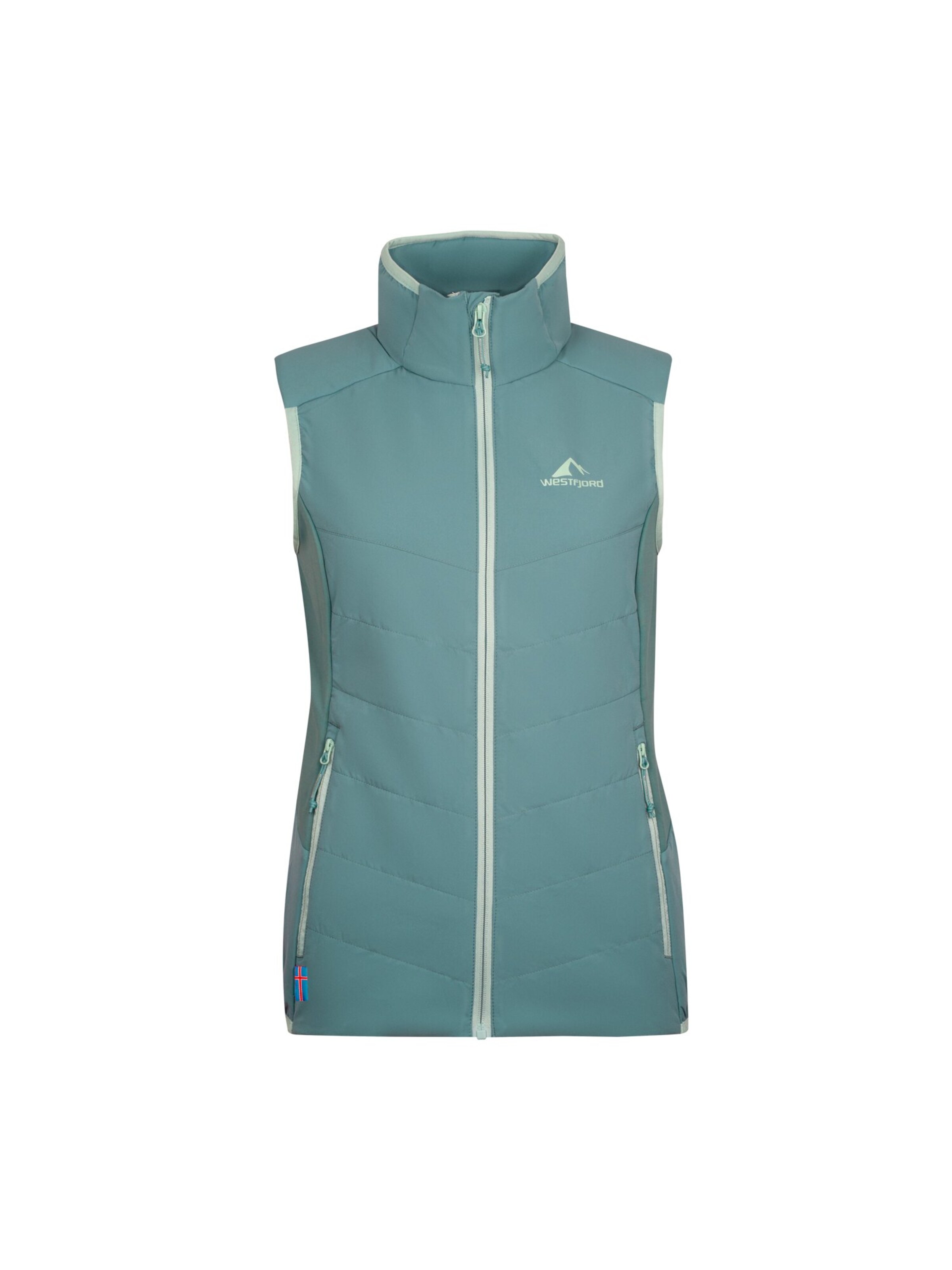 WESTFJORD Sports Vest in Green: front