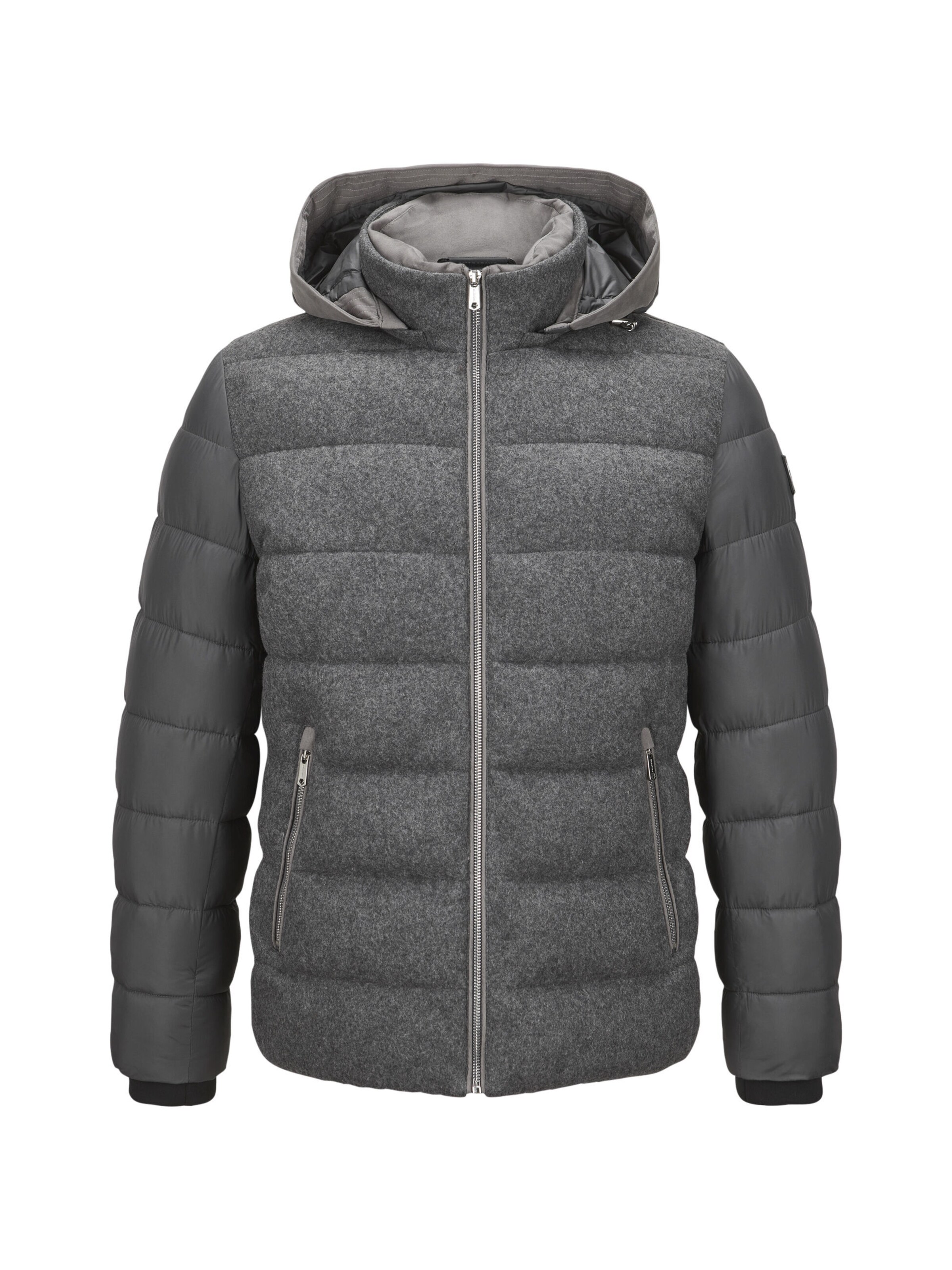 Veste d’hiver 'MSShepard' MILESTONE en gris : devant