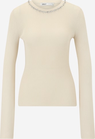 Only Tall Neulepaita 'ONLNATASCHA' värissä beige: etupuoli
