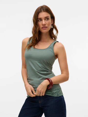 VERO MODA Topp 'VMMaxi', värv roheline: eest vaates