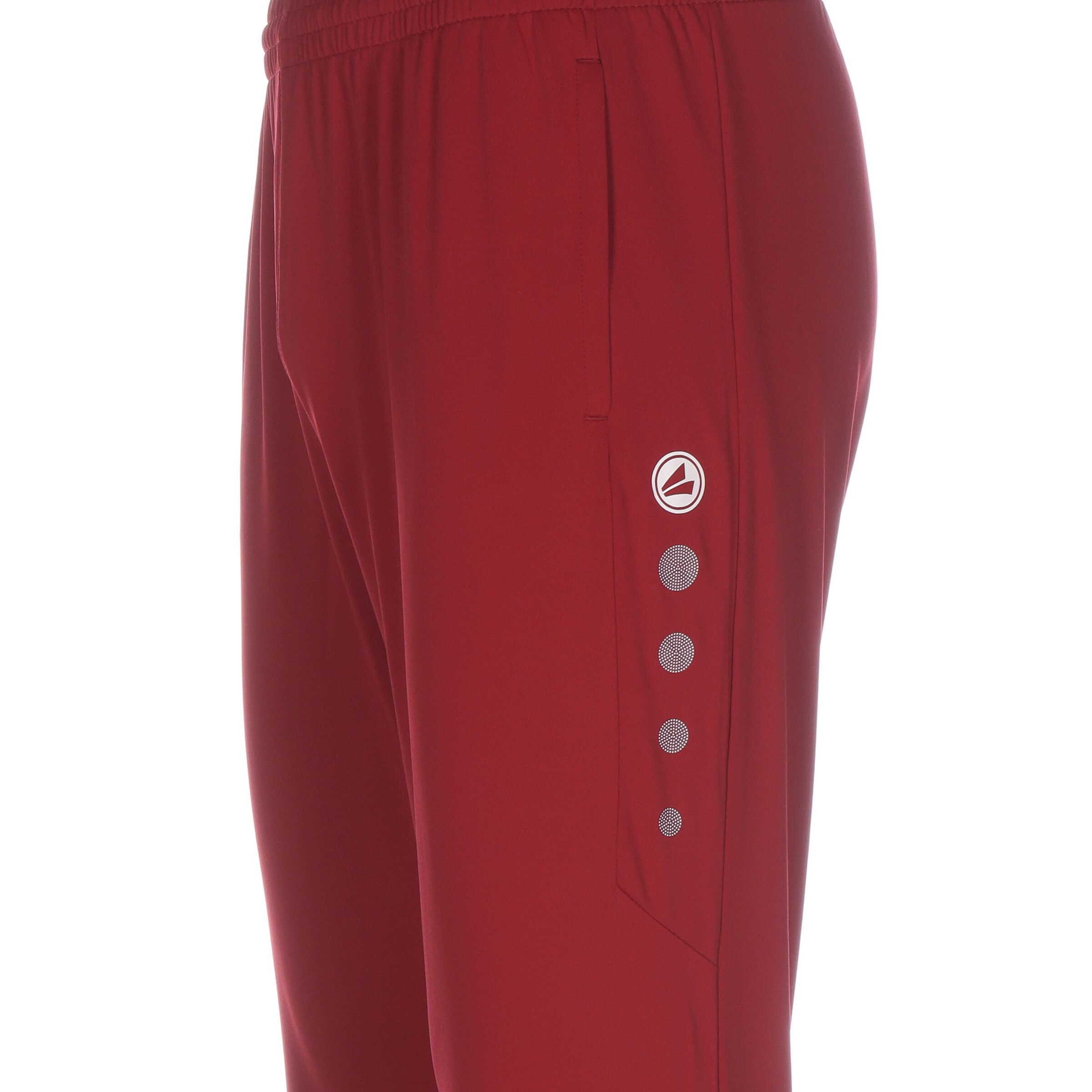 JAKO Tapered Sporthose in Rot