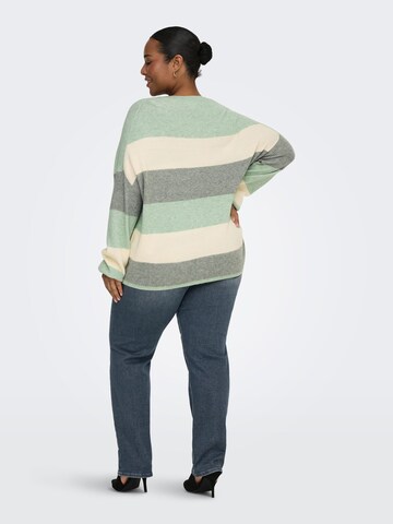 ONLY Carmakoma Pullover 'Caratia' i grøn